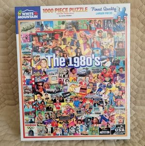 The 1980s puzzle, new, unopened! 1000 pieces!